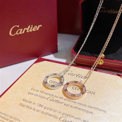 cartier replica necklace|knock off cartier rings.